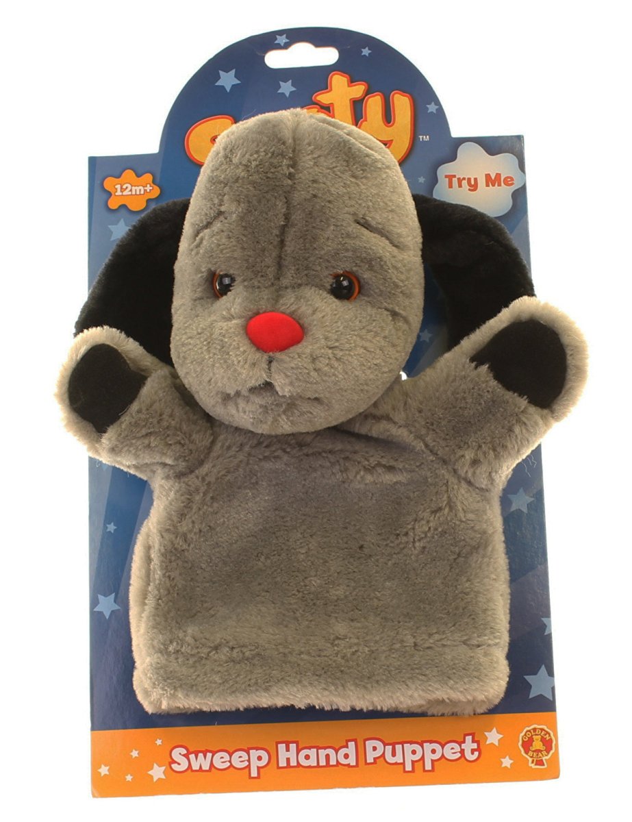 Authentic Sweep Hand Puppet – Official Sooty Show Puppet Toy | Soft Plush Bear Gift for Kids