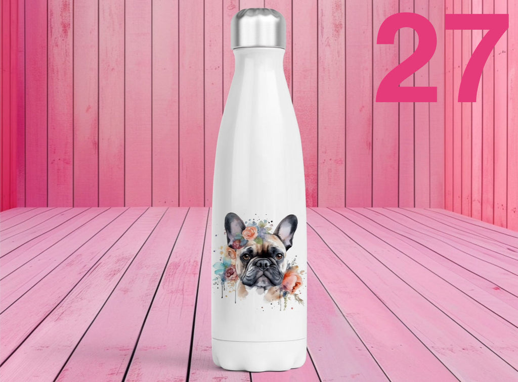 Pet Themed Thermal Stainless Steel Bottle 500ml | Personalised Pet Gifts For Humans | Choose Design