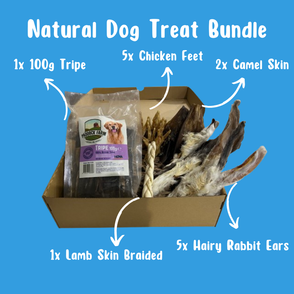 Natural Dog Treat Bundle 100% Air-Dried Healthy Dog Snacks