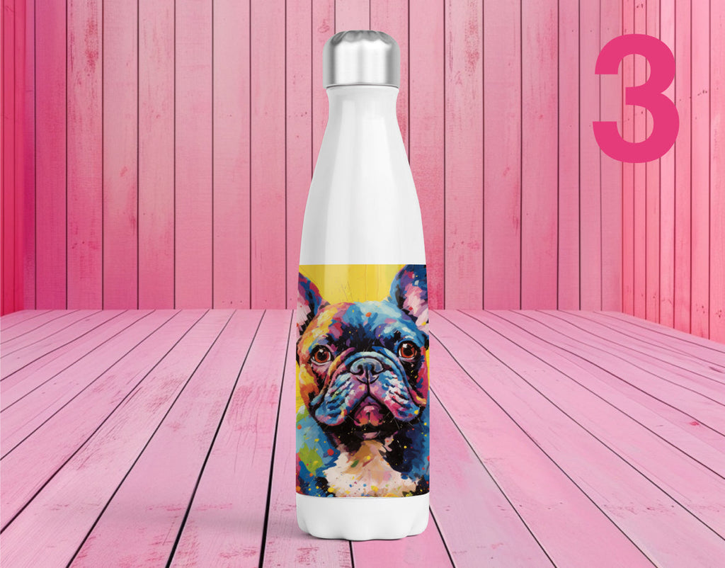 Pet Themed Thermal Stainless Steel Bottle 500ml | Personalised Pet Gifts For Humans | Choose Design