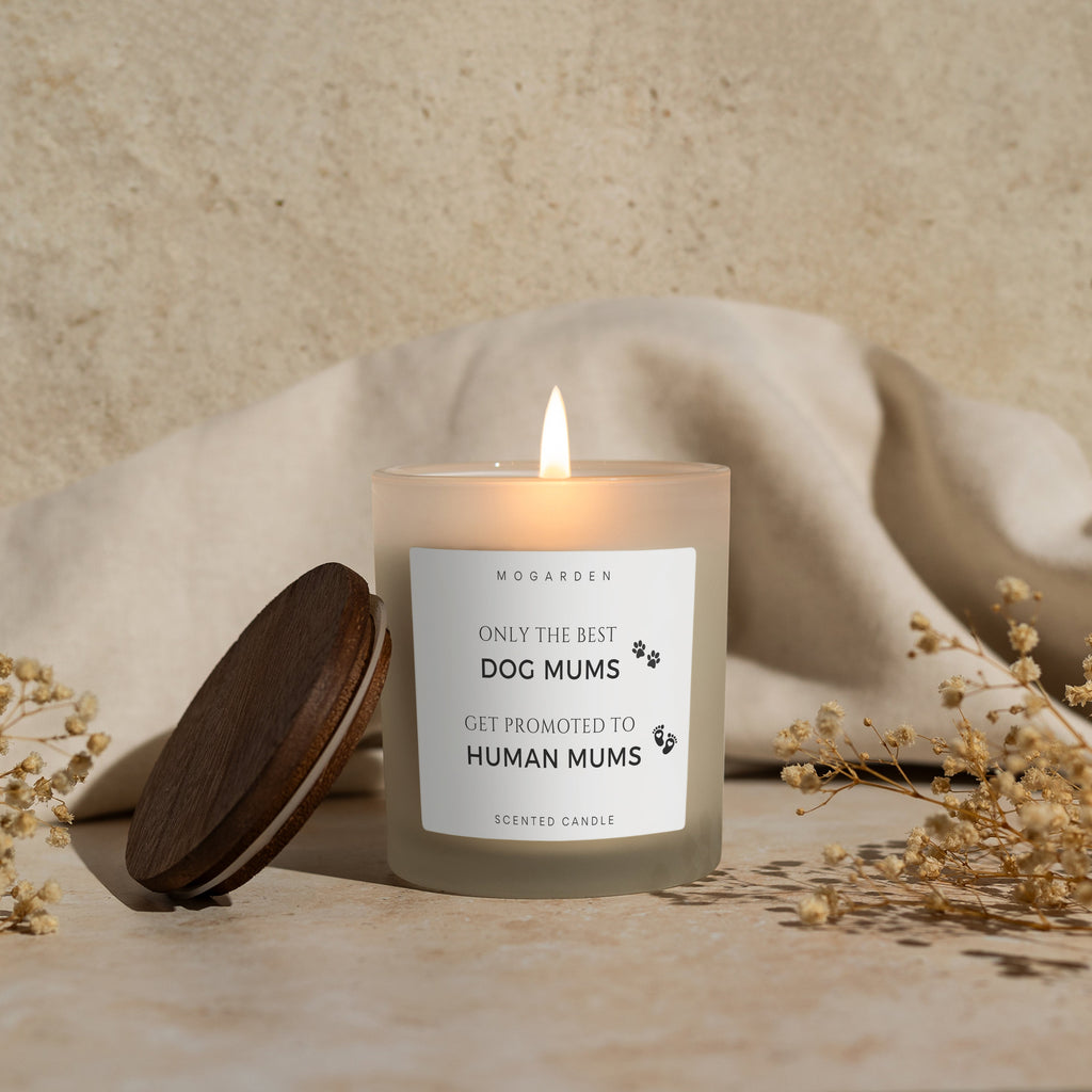 New Mum Candle, Dog Mum, New Mum Gift, Luxury Vanilla Candle Pure Soy 220gr