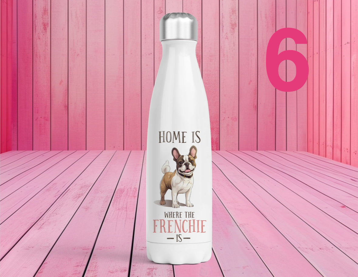 Pet Themed Thermal Stainless Steel Bottle 500ml | Personalised Pet Gifts For Humans | Choose Design