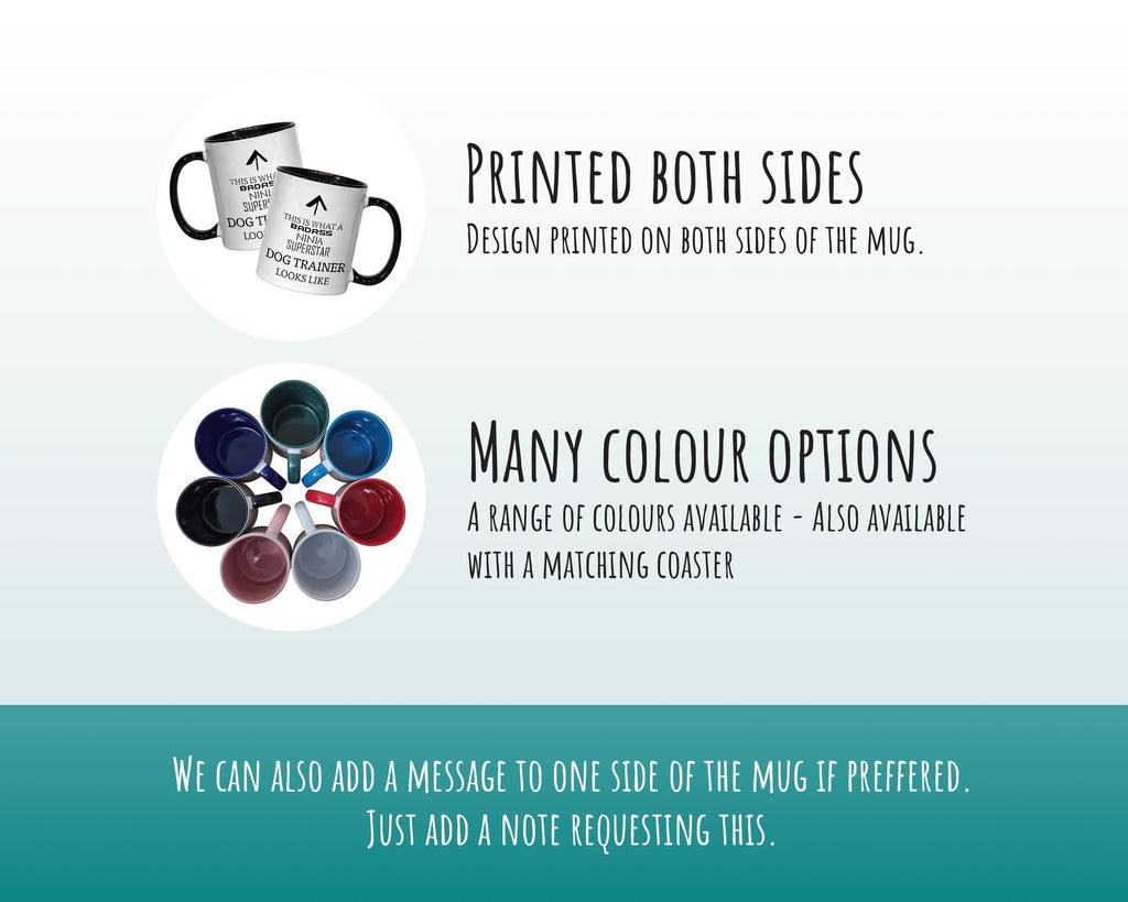 This Is What A Badass Dog Trainer Looks Like 11oz Coffee Mug Tea Gift Idea For Dog Lover Enthusiast Dog Owner Parent Dad Mum MG0794