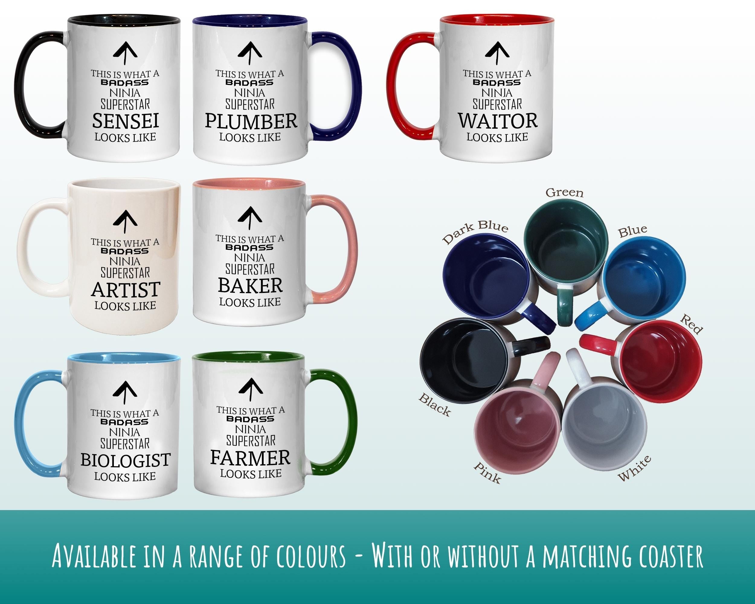 This Is What A Badass Dog Trainer Looks Like 11oz Coffee Mug Tea Gift Idea For Dog Lover Enthusiast Dog Owner Parent Dad Mum MG0794