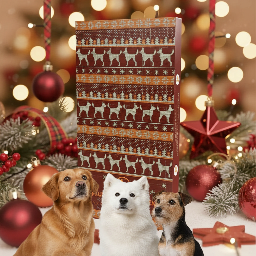 JR Pure Venison & Turkey Advent Calendar – 100% Natural Grain-Free Dog & Cat Treats  *Limited Availibility*