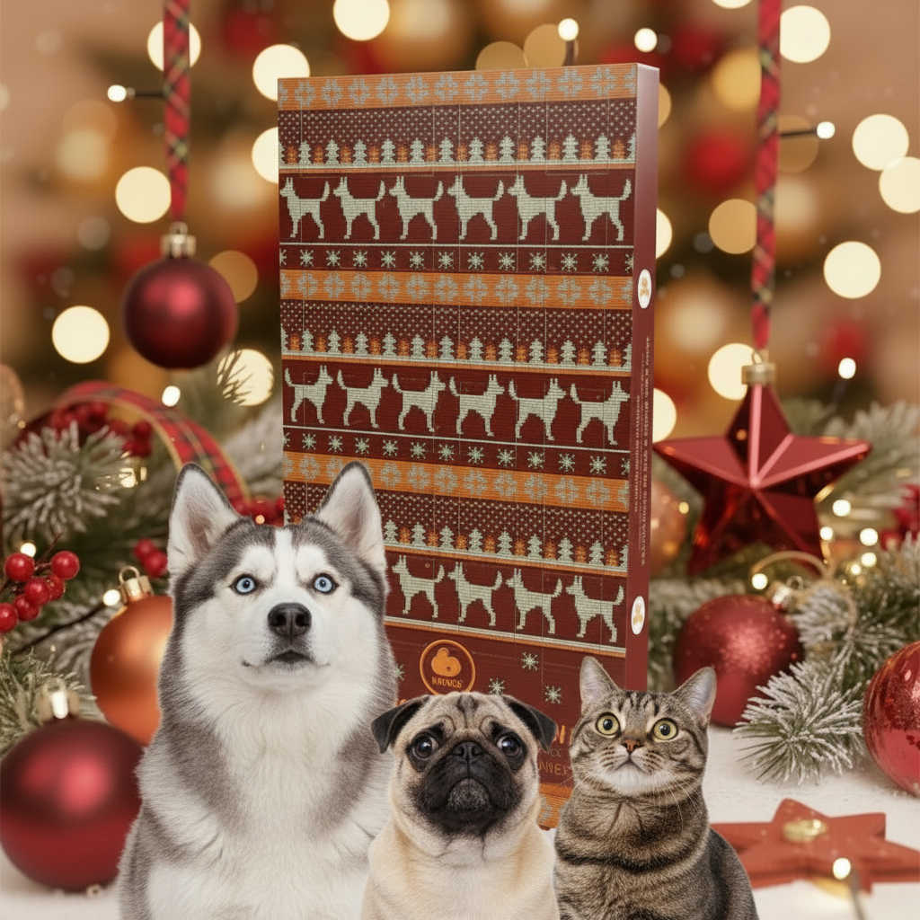 JR Pure Venison & Turkey Advent Calendar – 100% Natural Grain-Free Dog & Cat Treats  *Limited Availibility*