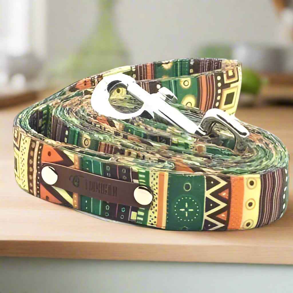 Majestic Cotton Couture Dog Collar for Large Breeds