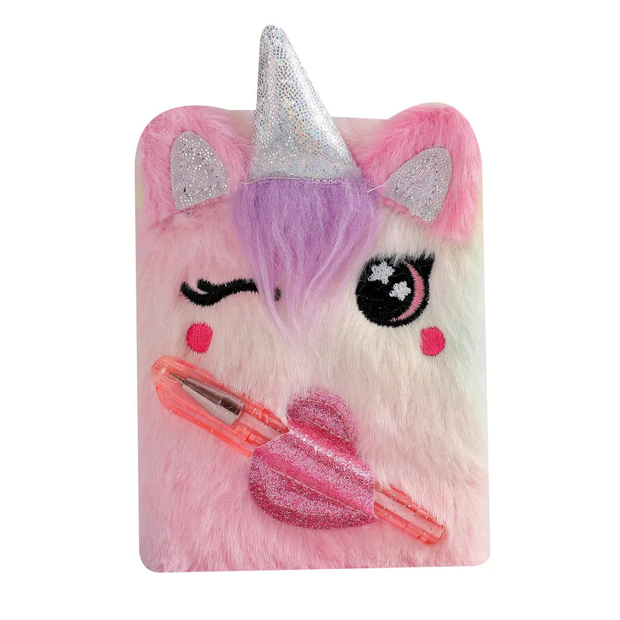 Cute Mini Portable Cat Dog Notebook With Pocket Student Gift Journal Book Children Lovely Portable Diary Notebook